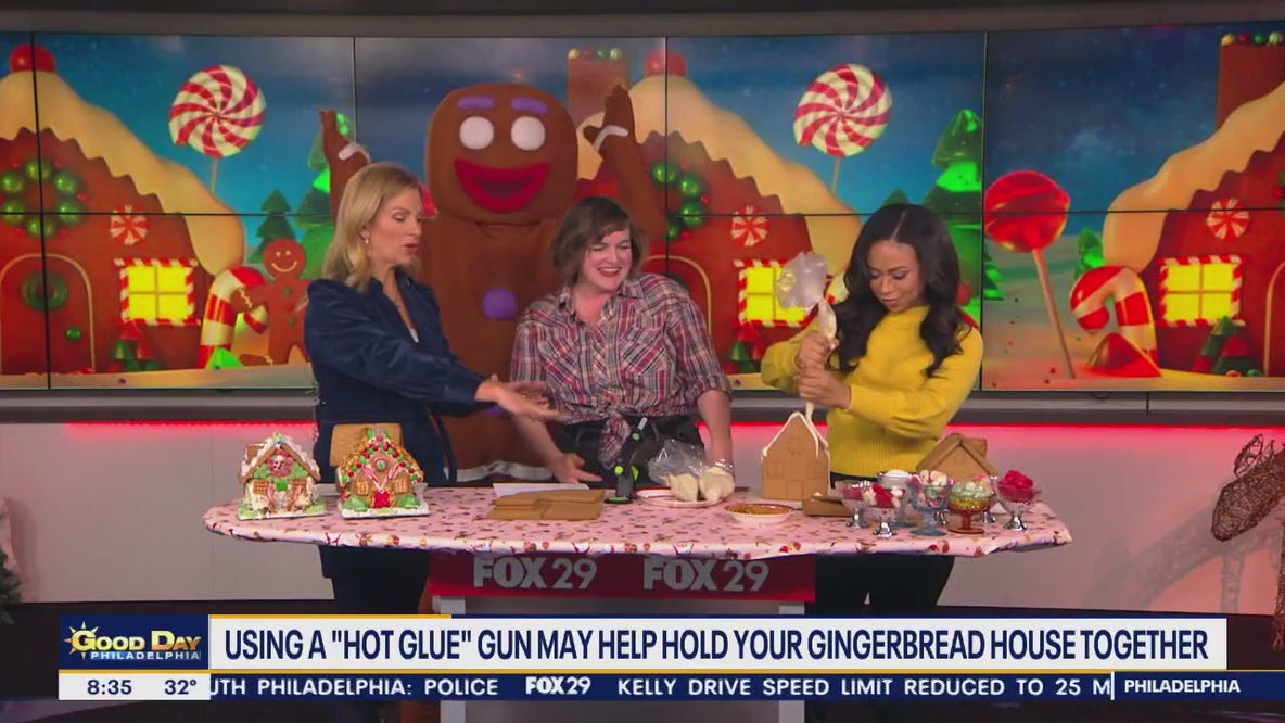 Tips on how to build a sturdy gingerbread house